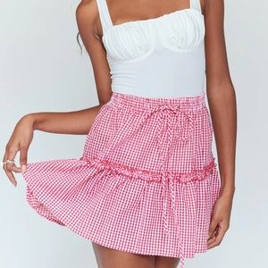 Princess Polly Callum Gingham Mini Skirt